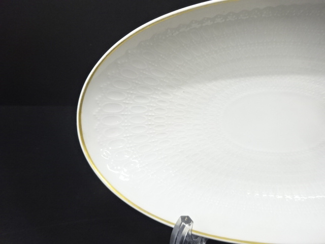 Rosenthal ローゼンタール オーバルプレート(24センチ)：リサイクル